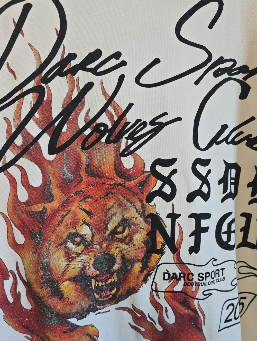 NWT Men's Darc Sport The Fire Within Premium Vintage Tee. Large - Picture 4 of 9